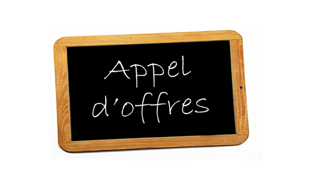Appel d'offre 1